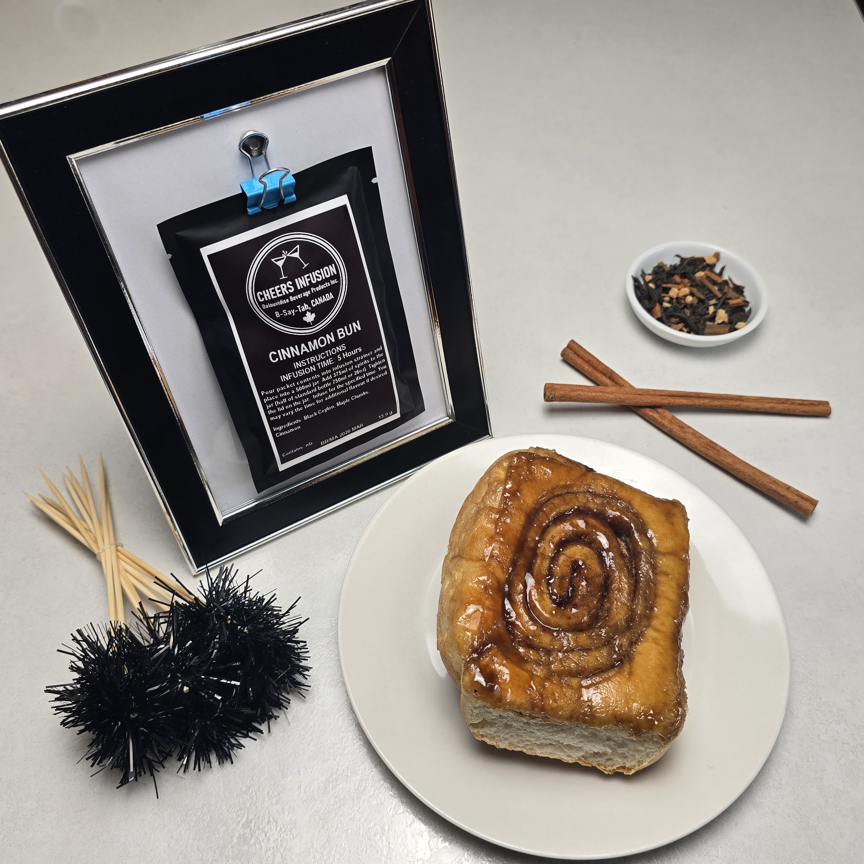 CINNAMON BUN FLAVOUR PACKET