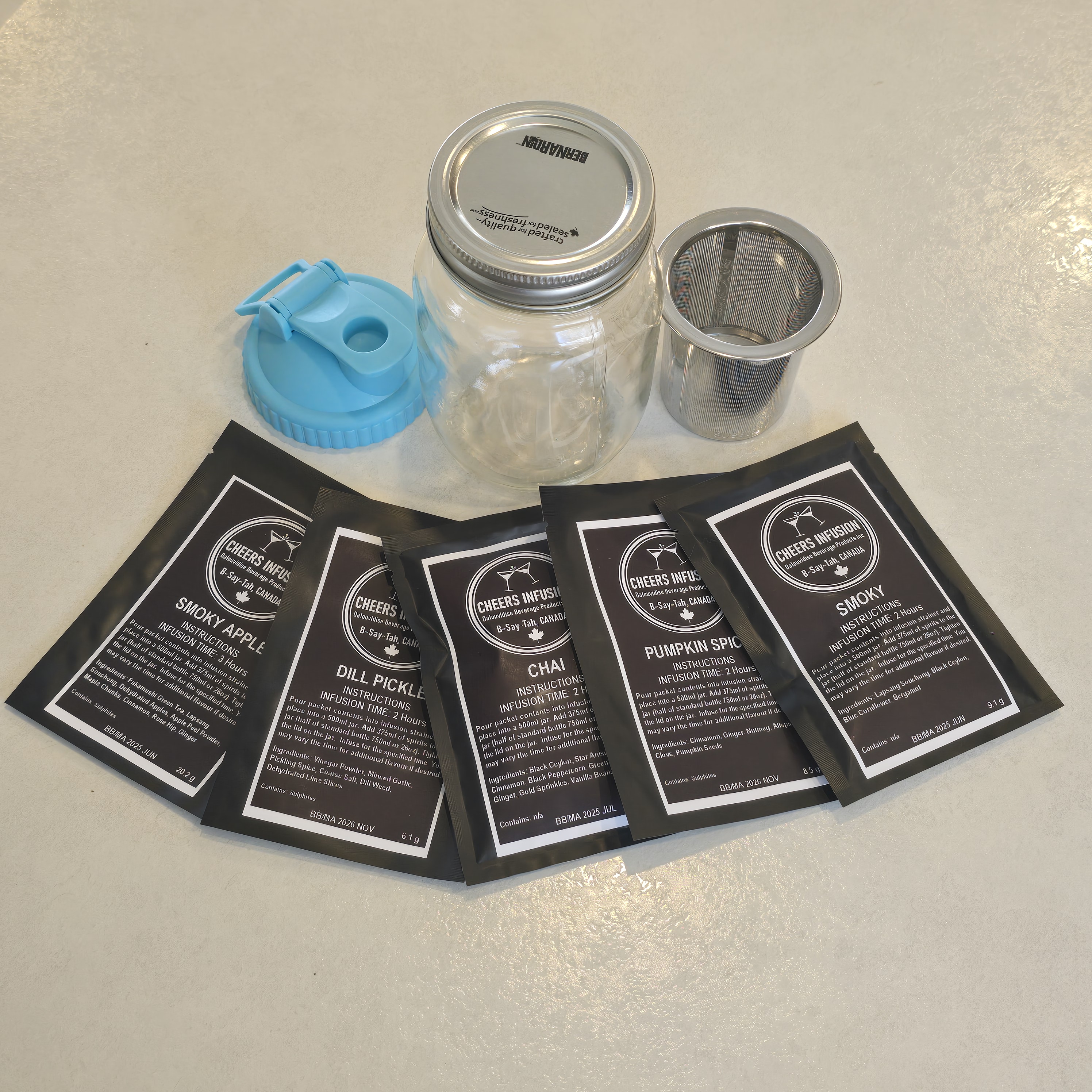 Infusion Kit - 5 Savoury Blends