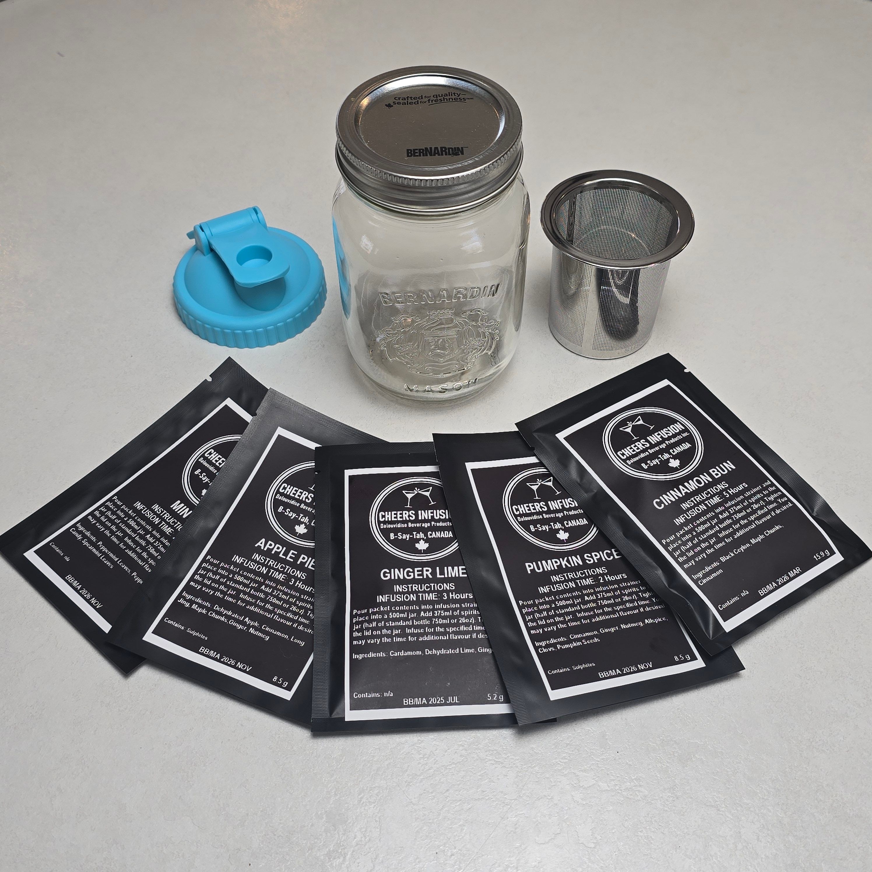 Infusion Kit - 5 Sweet Blends